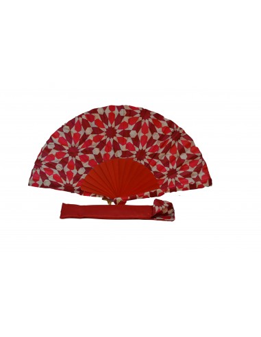 Silk fan and cover set - Alhambra...