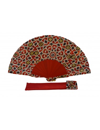 Silk fan and cover set - Alhambra...