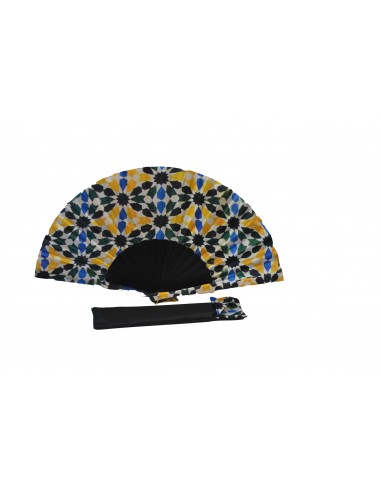 Silk fan and cover set - Alhambra...