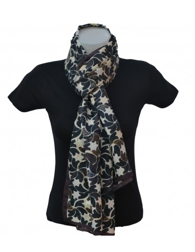 Mini silk pashmina with Granada...