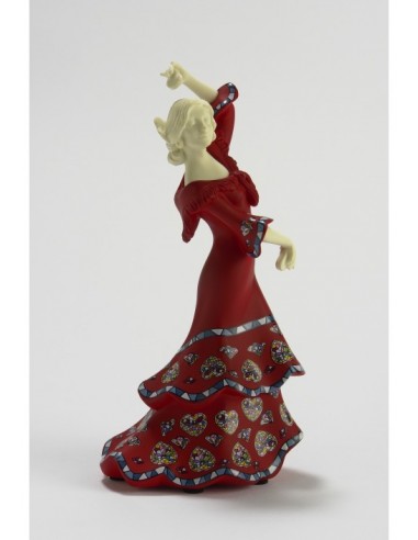 Spanish Grace figurine with decal -...