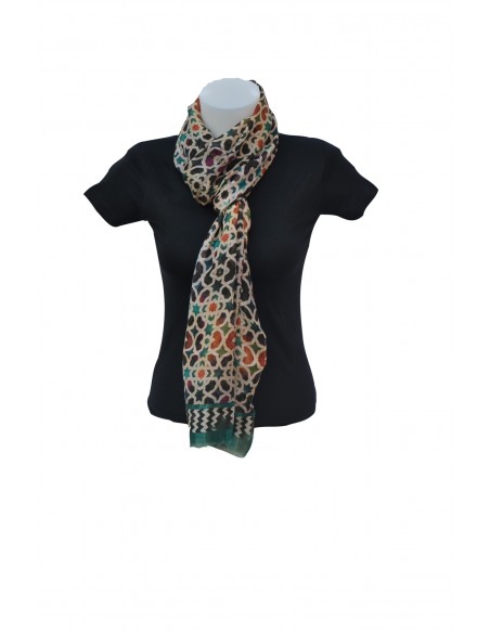 Pashmina cotton-modal- Mosaicos Alhambra