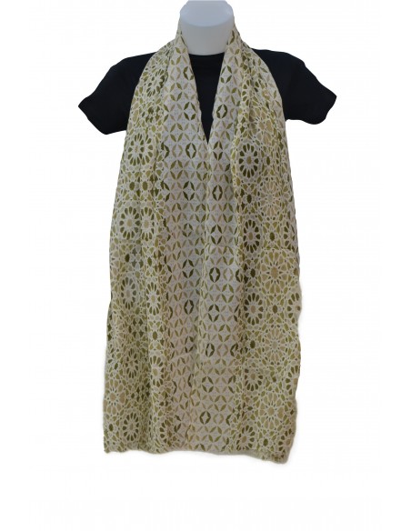 Pashmina cotton-modal- Mosaicos Alhambra