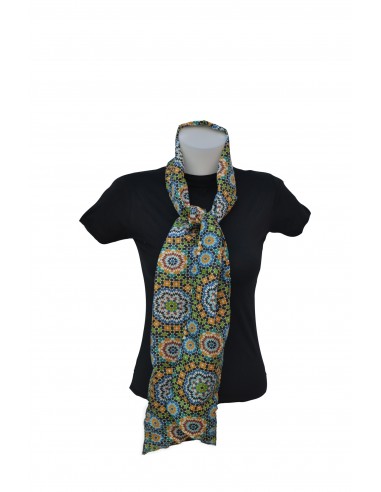 Foulard seda granada- Mosaicos Alhambra