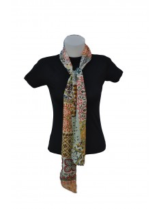 Silk foulard - Granada Mosaic design 2