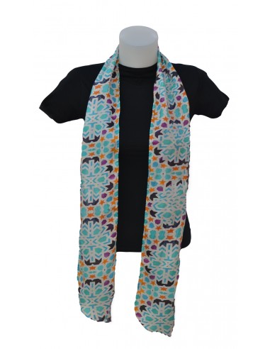 Silk foulard - Granada Mosaic design