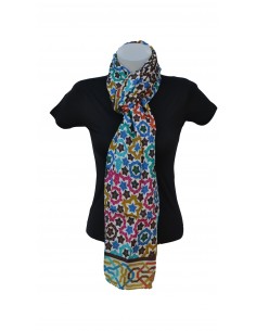 Pashmina seda granada