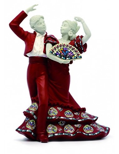 Flamenco dancing pair - with decal -...
