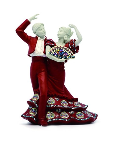 Flamenco dancing pair - with decal - NADAL