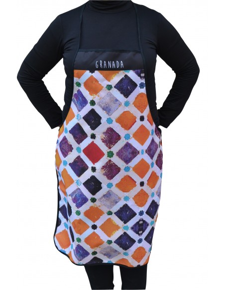Delantal de cocina- Mosaicos Alhambra