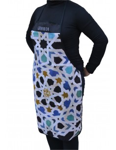 Delantal de cocina- Mosaicos Alhmabra 2