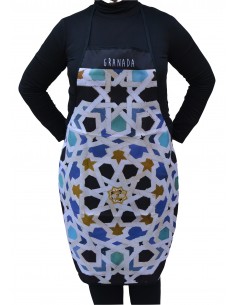 Delantal de cocina- Mosaicos Alhmabra