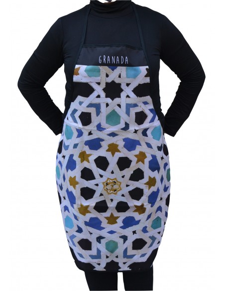 Delantal de cocina- Mosaicos Alhmabra