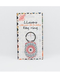 Llavero polipiel- Mosaicos Alhambra
