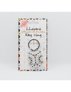Llavero polipiel- Mosaicos Alhambra