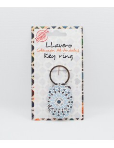 Llavero polipiel- Mosaicos Alhambra