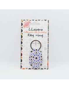 Llavero polipiel- Mosaicos Alhambra