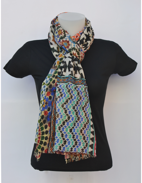 Wool and Silk mix Pashmina