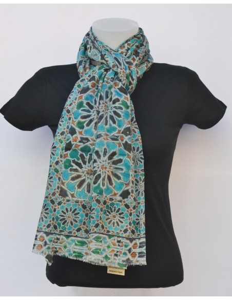 Wool and Silk mix Pashmina