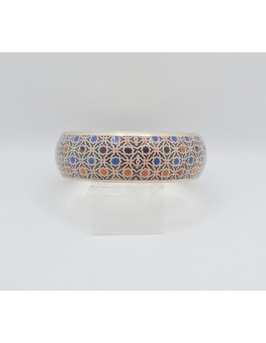 Large Bangle - Mosaic Design Zamak