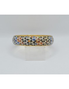 Small Bangle - Mosaic Design Zamak