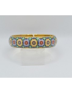 Small Bangle - Mosaic Design Zamak
