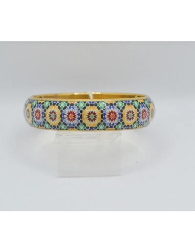 Small Bangle - Mosaic Design Zamak