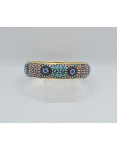 Small Bangle - Mosaic Design Zamak