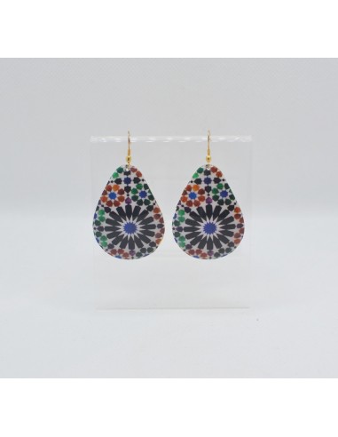 Large dangle teardrop earrings - The...