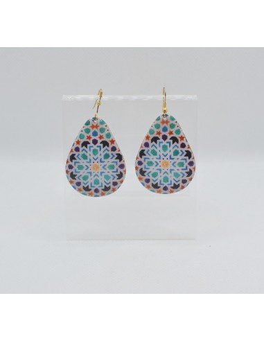 Large dangle teardrop earrings - The...