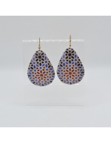 Large dangle teardrop earrings - The...