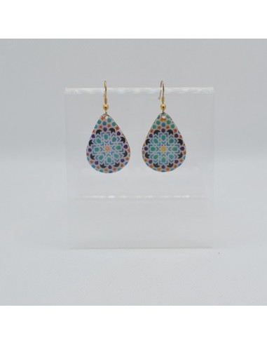 Small dangle teardrop earrings - The...