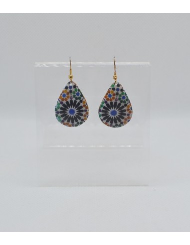 Small dangle teardrop earrings - The...