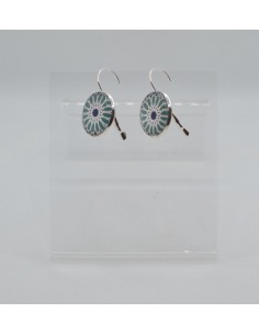 Pendiente redondo cierre gancho grande