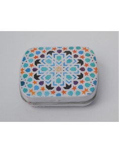 Pastillero/ Cajita Mentolados grandes- Mosaico Alhambra