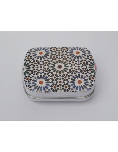 Pastillero/ Cajita Mentolados pequeños- Mosaico Alhambra