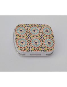 Pastillero/ Cajita Mentolados pequeños- Mosaico Alhambra
