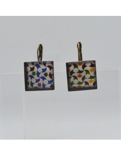 Pendiente cuadrado mosaicos
