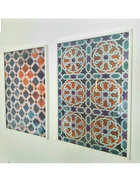 Poster Mosaico Alhambra II