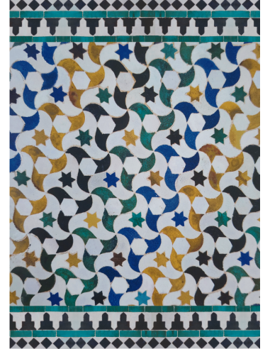 Poster Mosaico Alhambra VII