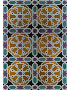 Poster Mosaico Alhambra V