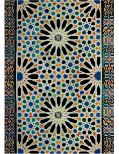 Poster Mosaico Alhambra IV