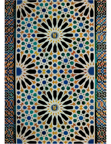 Poster Mosaico Alhambra IV
