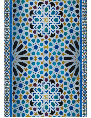 Poster Mosaico Alhambra II