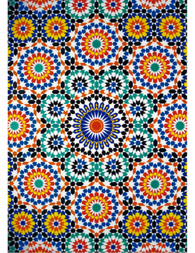 Poster Mosaico Alhambra III