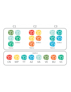 Wooden macramé design dangle hook earrings - The Mosaics... 2