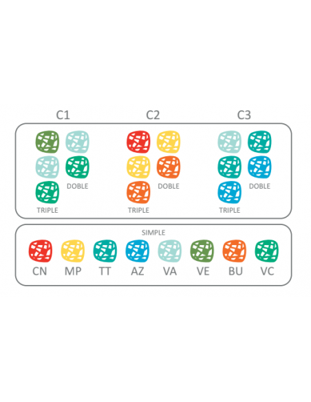 Pendientes Madera gancho hoja - Mosaicos