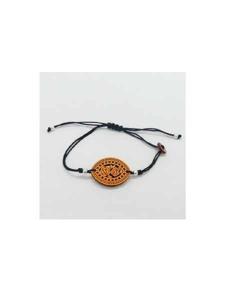 Pulsera nylon macramé - Camelia