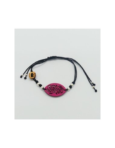 Wooden macramé design pendant...