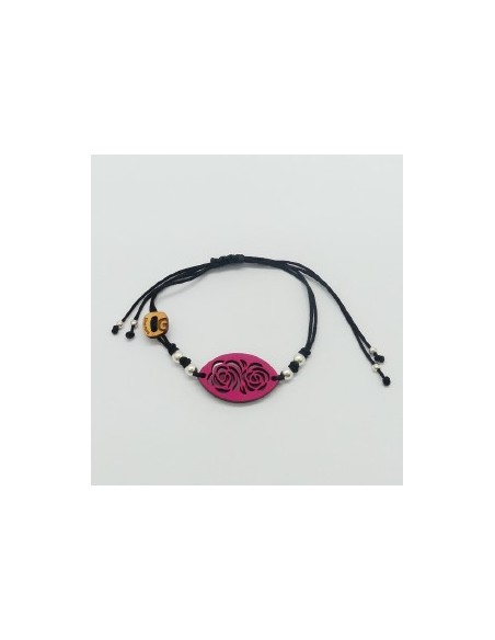 Pulsera nylon macramé - Camelia